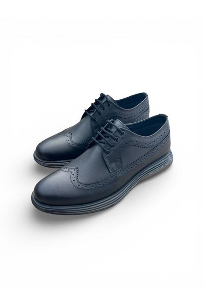 PATRON SHOES حذاء رجالي كاجوال من الجلد الطبيعي
