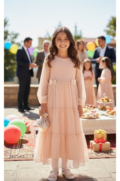 BEGONYA BEBECE KIDS Girls' Festive Seasonal Dress