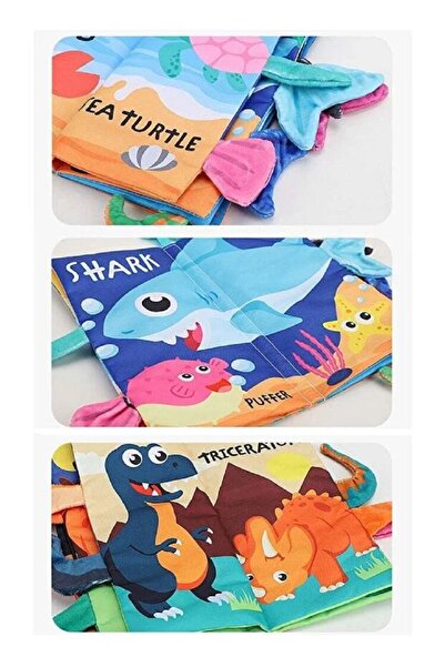 Fun Moment Educational children's book made of fabric