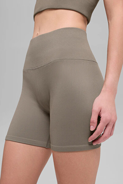 baim X Seamless 5" Ribbed Ribbed Shorts Leggings