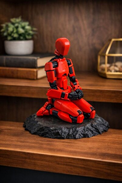 3D Dummy 13 robot LEGO KIRMIZI