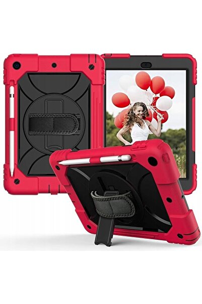 OEM iPad 9/8/7 10.2 Case - Durable, 3 Layer Protection, 360 Support, Shoulder...