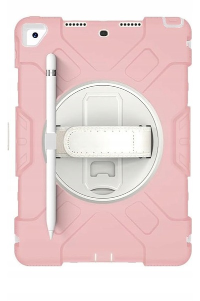 OEM Husă iPad 9/8/7 10.2, Carcasă Blindată Shockproof, Suport Rotativ 360, Mâ...