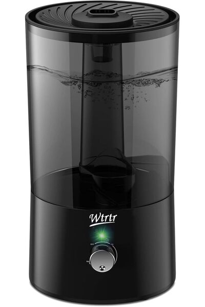 wtrtr مرطب هواء بالموجات فوق الصوتية سعة 1.5 لتر، يعمل بتقنية البخار البارد، ...