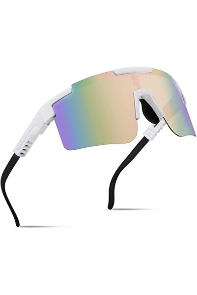 OEM Cycling Sports Glasses - Large Lenses, UV400 Protection, Flexible Frame -...