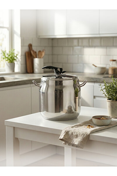 Hascevher Home Perfect Gastro 20,0 lt Düz Düdüklü Tencere