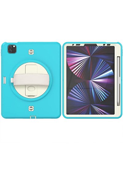 OEM Husă iPad Mini 6 8.3 inch - Rezistentă la Șocuri, Suport 360, Curea Umăr ...