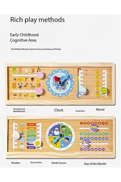 Twisoo Kids Double-Sided Wooden Art Easel with Magnetic Black & White Board