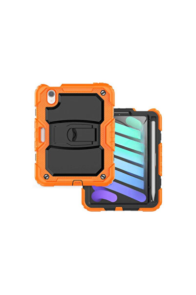 OEM Husă iPad Mini 6 8.3 inch - Blindată, Rezistentă, Suport Stylus, Silicon ...