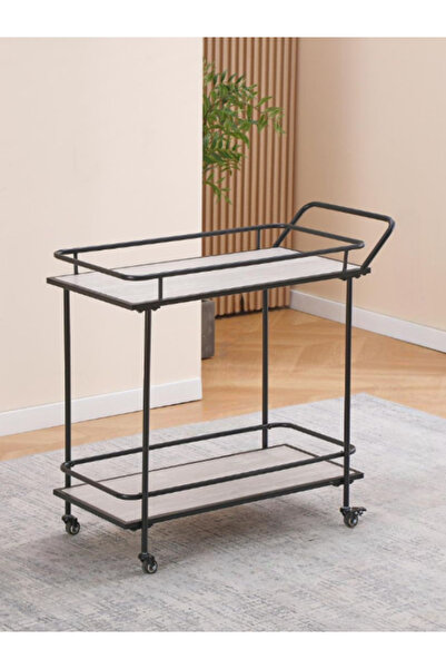 BEC30 Modern food and coffee serving cart