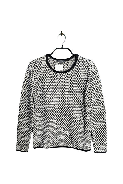 OEM Montego Women's Sweater - Cotton and Nylon, Elegant Casual Style, Size S,...