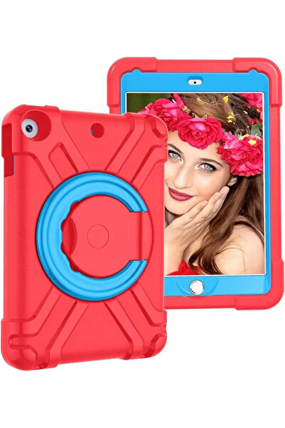 OEM iPad 9/8/7 10.2 Case, Armored, 360 Rotating Stand, 3 Layers PC/TPU Constr...