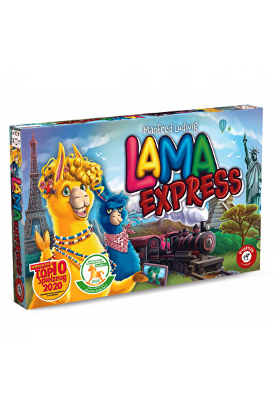 Piatnik Piatnik board game, Lama Express, for 2-4 players, ages 5 and up