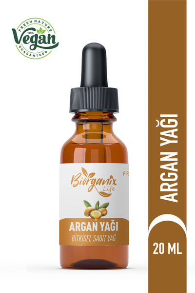 Genel Markalar Life %100 Saf Argan Yağı Saç Bakım Serumu 20 ml Onarıcı Besleyici