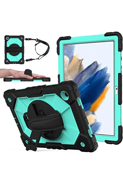 OEM Samsung Galaxy Tab A7 10.4 Case - 3 Layer Protection, 360 Support, Belt S...