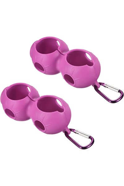 OEM Suport mingi de golf din silicon, set 2 bucati, cu catarama, diametru 46 ...