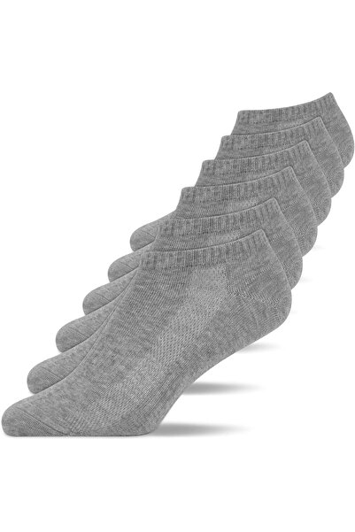 OEM Șosete Bărbătești Tip Tălpici LIKYA - Set 6 Perechi, Bumbac - Gri, Mărime...