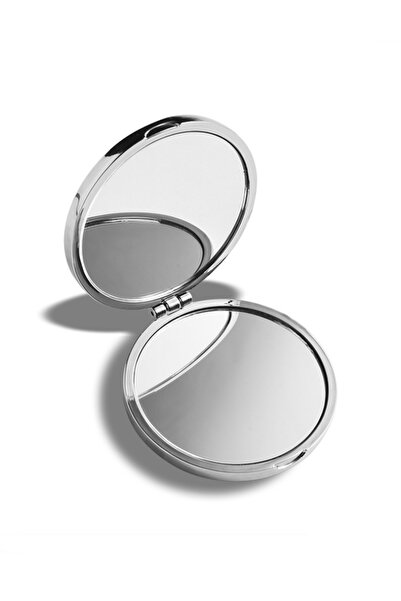 gaman Yuvarlak Metal Katlanabilir Mini Makyaj Aynası - Çanta-cep Boy Seyahat ...