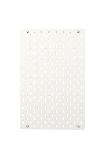 IKEA Tablă multifuncțională Skadis, tablă, 36x56 cm, tablă albă