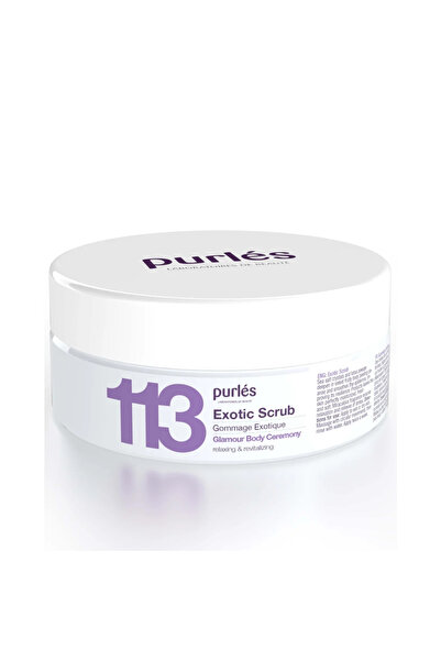 PURLES 113 Εξωτικό φρουτώδες scrub σώματος για απαλότητα και αναζωογόνηση, 16...