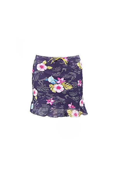 OEM Kookai Summer Skirt - Floral Print, Airy Material, Polyamide - Purple, Si...