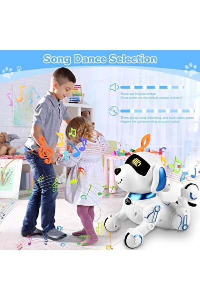 Generic Robot Dog Toys for Kids 8-12 Remote Control Dogs Robot Dog for Kids Pet Robotic Electric Dog