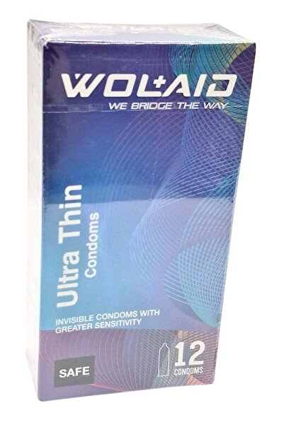 WOLAID Ultra Thin Condom 12'S