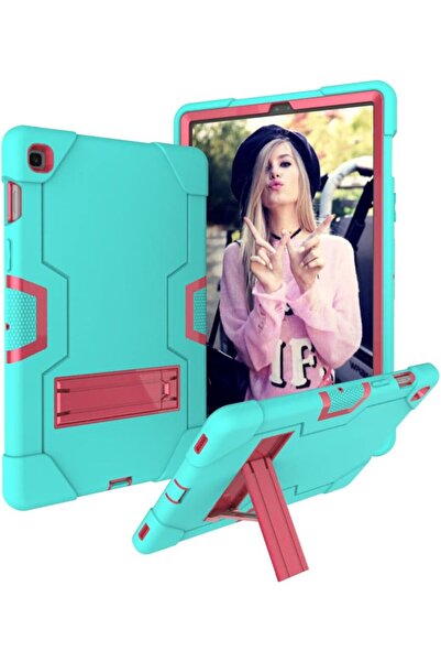 OEM Husă Samsung Tab A7 10.4 - Blindată, Rezistentă la Șocuri, cu Suport, Sil...