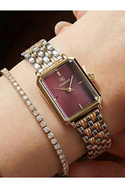 Homies Women's Wristwatch and Gift Waterway Bracelet Steel Band with 2 Years ...