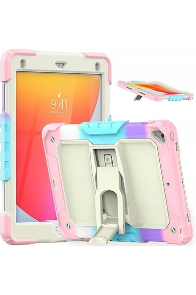 OEM iPad 9.7, Pro 9.7, Air 2 Case - 3 Layer Protection, Stand, Handle and Bel...