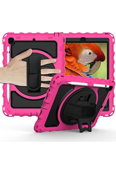 OEM Husă iPad 6/5/Pro 9.7 - Rezistentă, Protecție 3 Straturi, Suport 360, Cur...