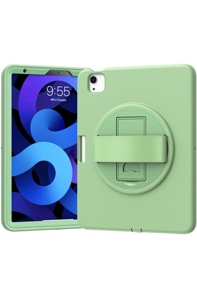 OEM Husă iPad Air 5/4/Pro 11, Rotativă 360°, Suport Stylus, PC/TPU, Rezistent...