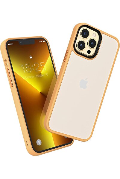 OEM iPhone 13 Pro Max Protective Case - Sheer Matte Design, Plastic - 6.7 inc...