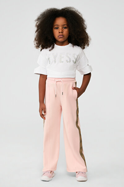 Tyess Girl Pink Tracksuit Bottom