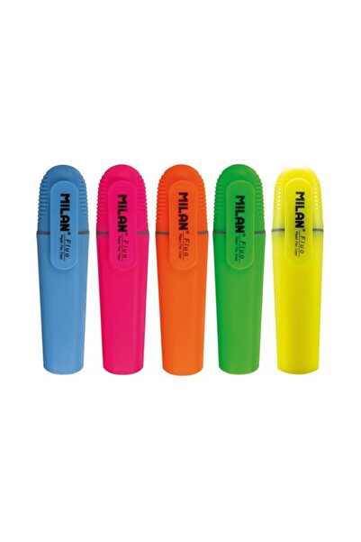 Milan evidențiator text, diverse culori albastru