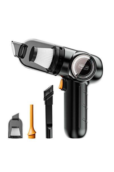 HouDeOS مكنسة كهربائية للسيارة ثنائية الاستخدام، مكنسة يدوية للسيارة، منفاخ هواء