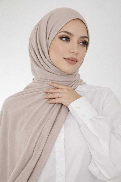 ANUK GRUP Combed Cotton Shawl - Women's Hijab Jersey Hijab Lycra Shawl - Black