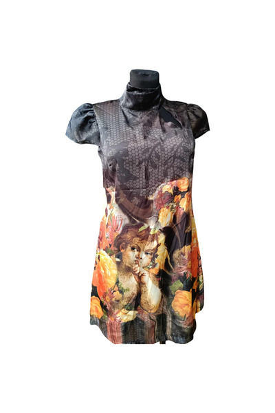 OEM Rochie RINASCIMENTO - Deasupra Genunchiului, Casual si Eleganta, 100% Acr...