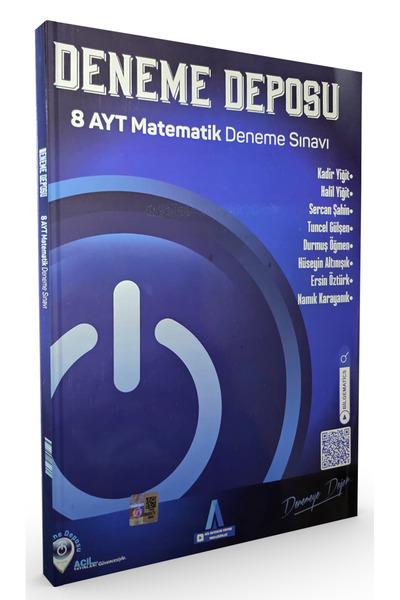 Acil Yayınları Deneme Deposu AYT 8 li Matematik Branş Denemeleri 2026