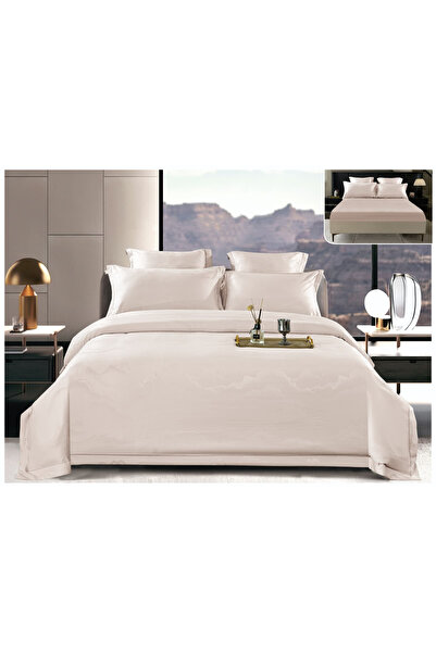 FIONNA.RO Thick Satin Duvet Cover Set With Stretchy Solid Color In The Box - ...