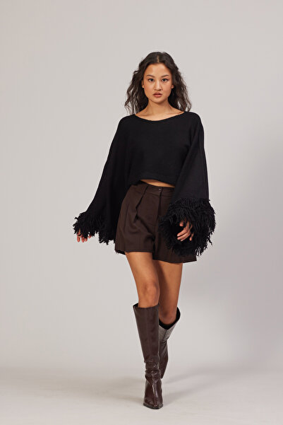 Nisan Tasseled Knitwear Sweater