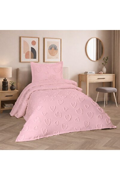 d'niss home touch of nature in your home Heart 2 Piece Single Bedspread