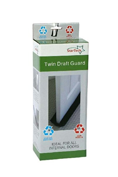 startech Water Repellent Micro Fleece Twin Draft Guard Brown 36 Inch