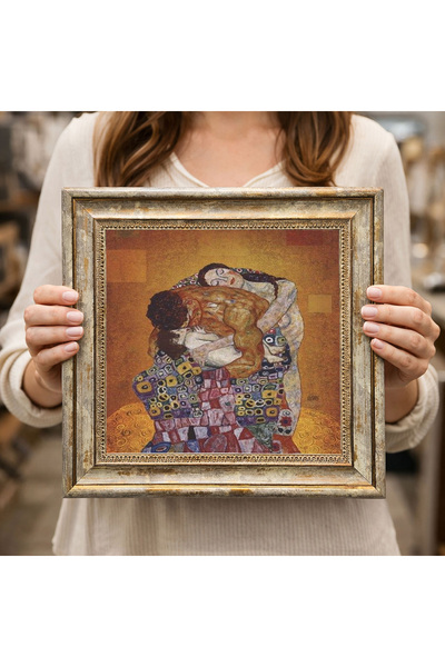 woodsia Tablou decorativ pătrat înrămat DC0101