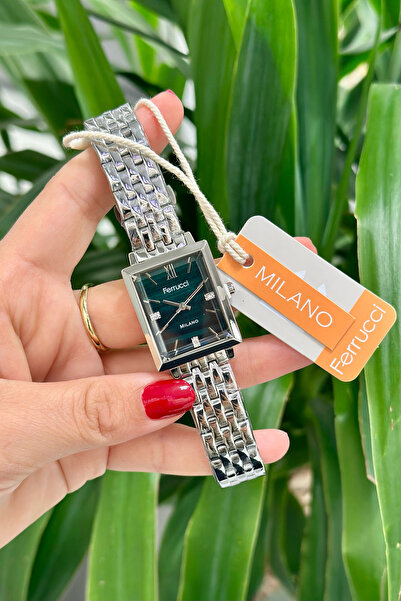 Ferrucci Orijinal Çelik Kordon Su Geçirmez 2 Yıl Garantili Kadın Kol Saati