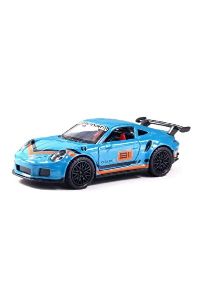 hst High-Quality Alloy GT3 RS Sport Porsche Car Toy Blue