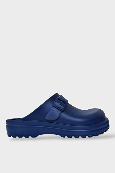 Liger Men's Comfort Thick Sole Medical Nurse Doctor Sabo Slippers Dark Blue