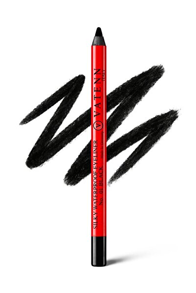 VATENN ITALY Silky Waterproof Kajal Kohl Eyeliner 24 Hr Long Stay One Stroke ...