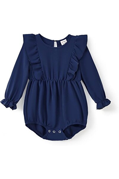 OEM Rochie Elegantă Fetițe PatPat - Stil Vintage, Poliester - 2 Ani, Bleumarin