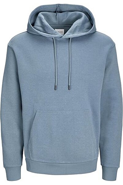 Jack & Jones Hanorac Jjebasic Noos cu gluga pentru barbati, albastru, marime ...